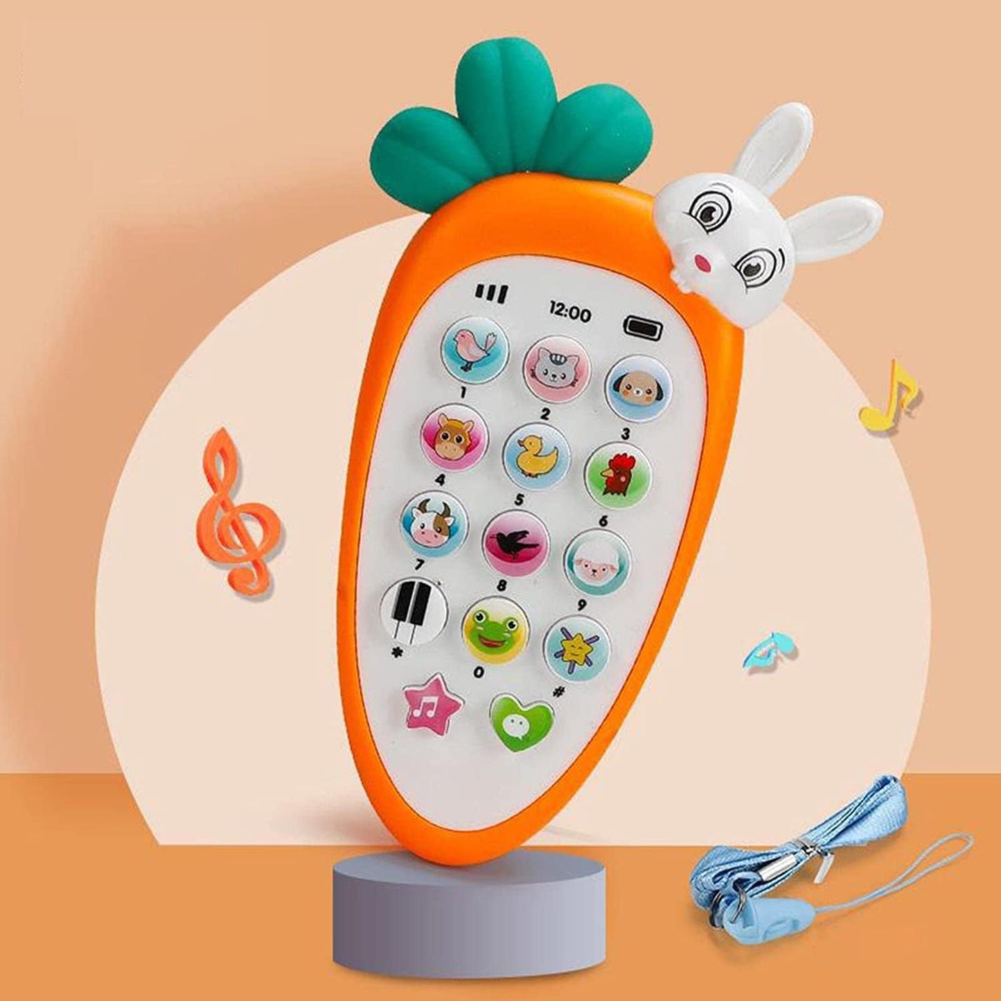 Rabbit Musical Phone For Kids
