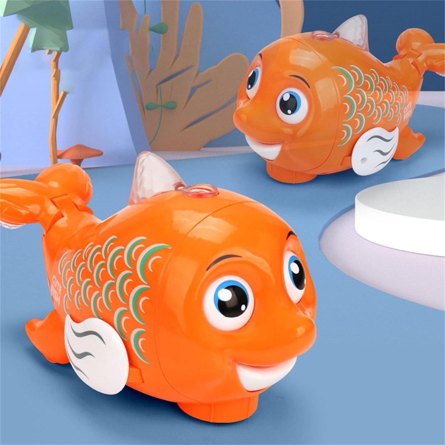 Musical Fish With Ball For KIds