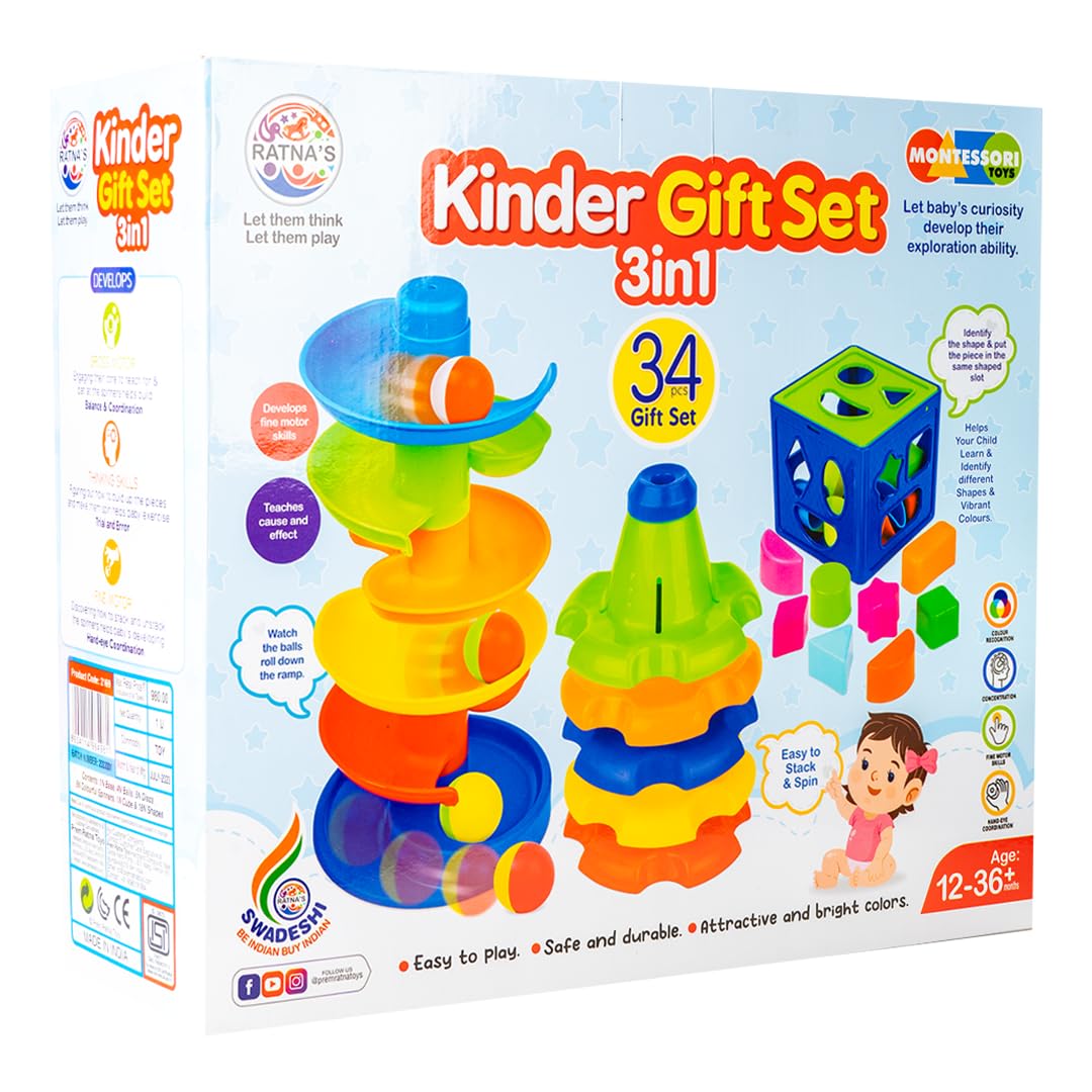 Kinder Gift Set 3 in 1 For Kids