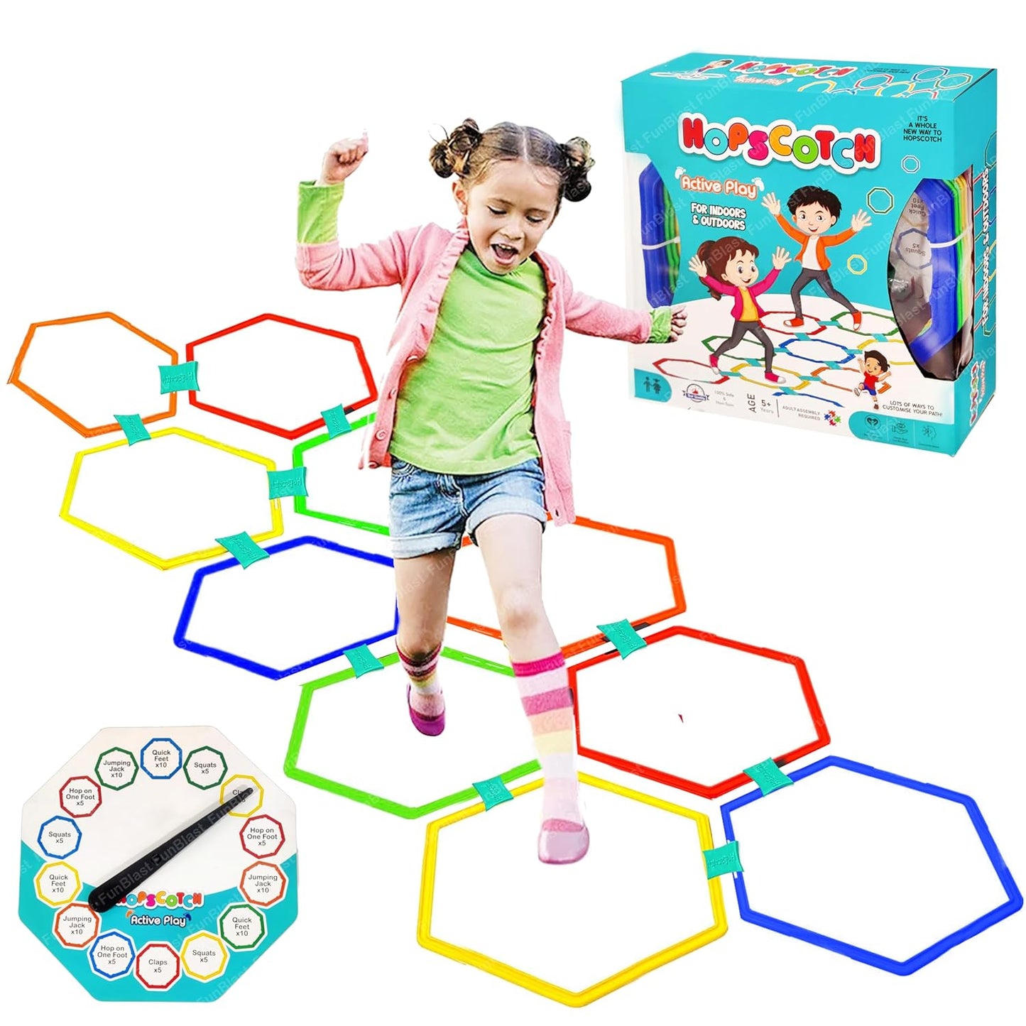 Hopscotch Game For Girls