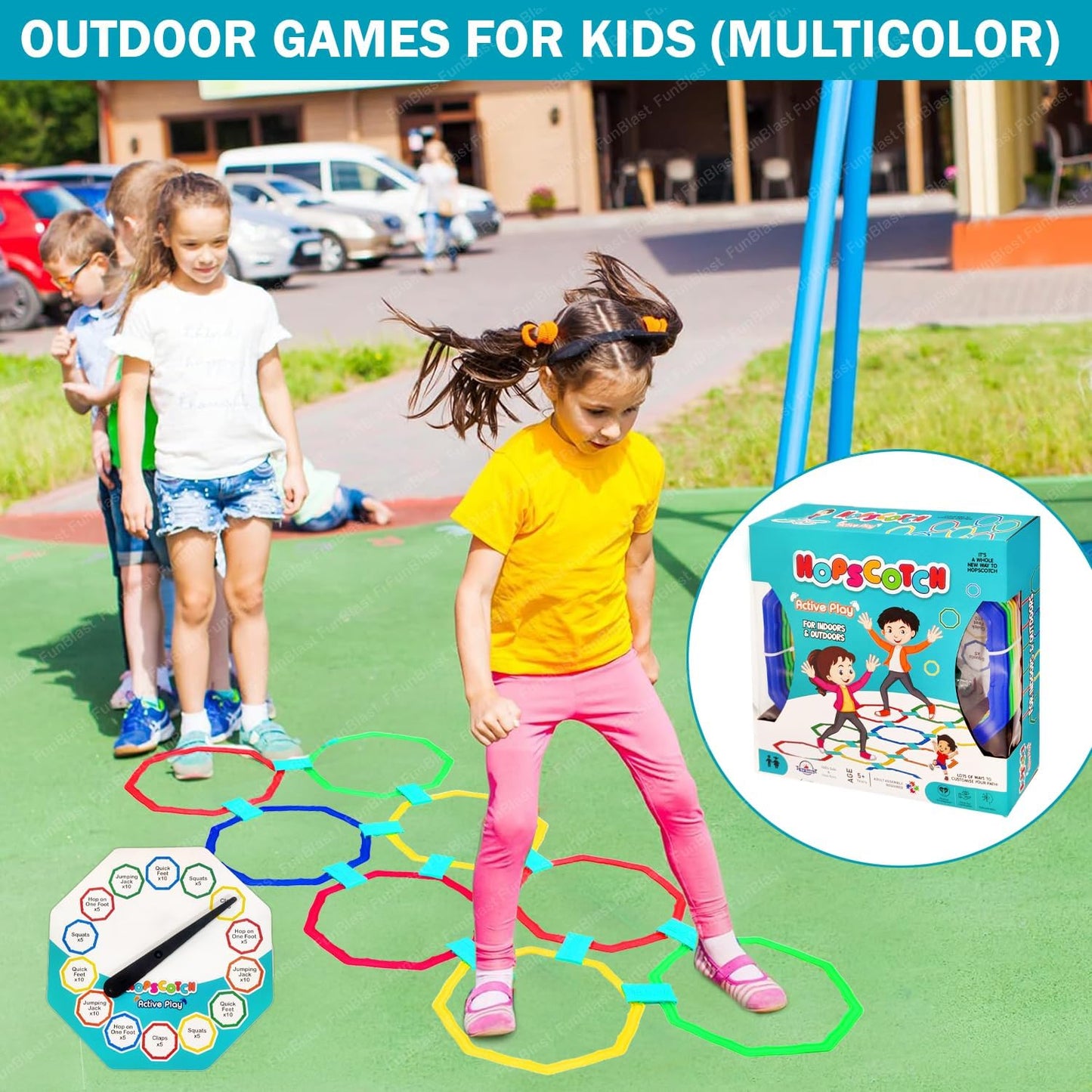 Hopscotch Game For Girls