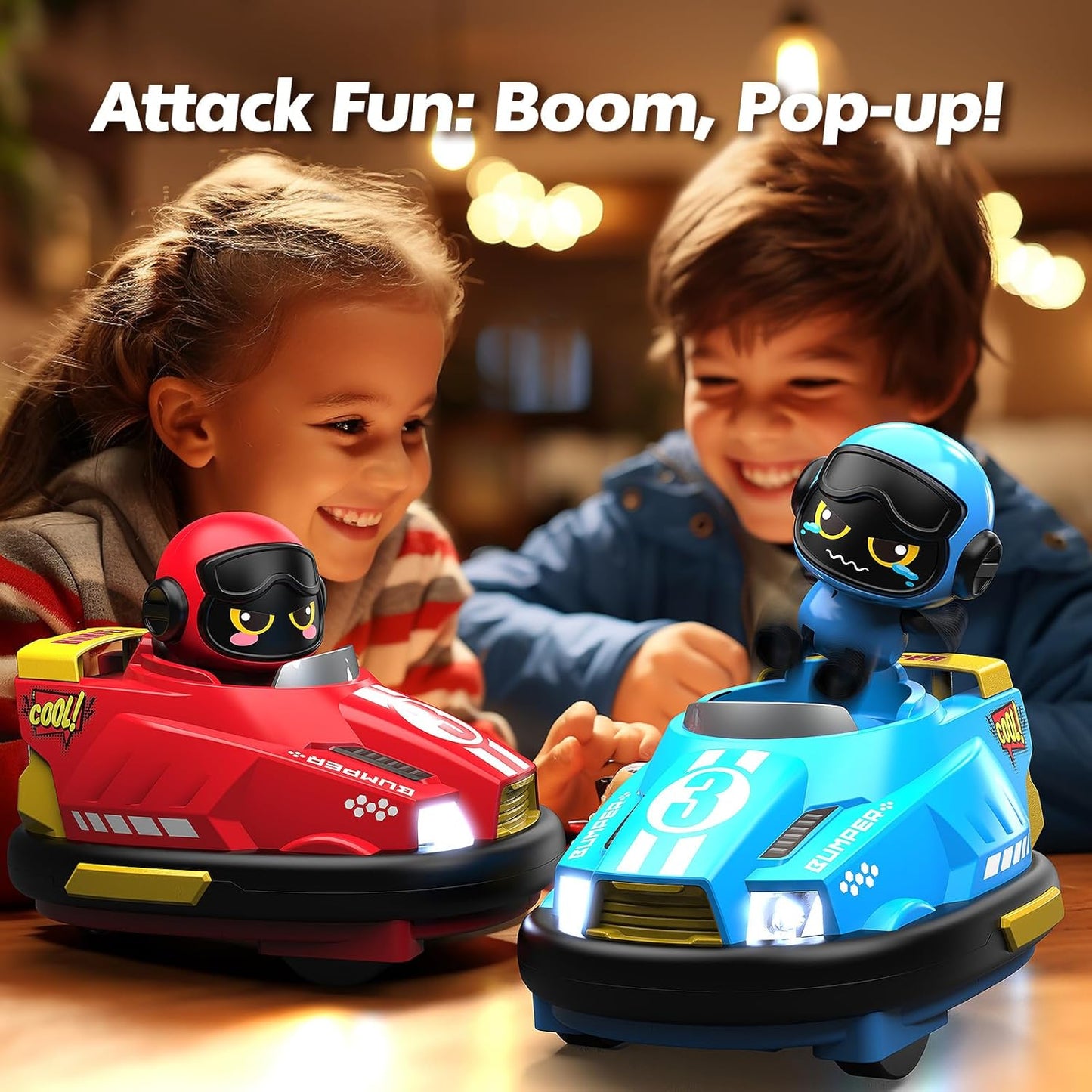 Remote Control Bumper Cars Perfect For Gifting