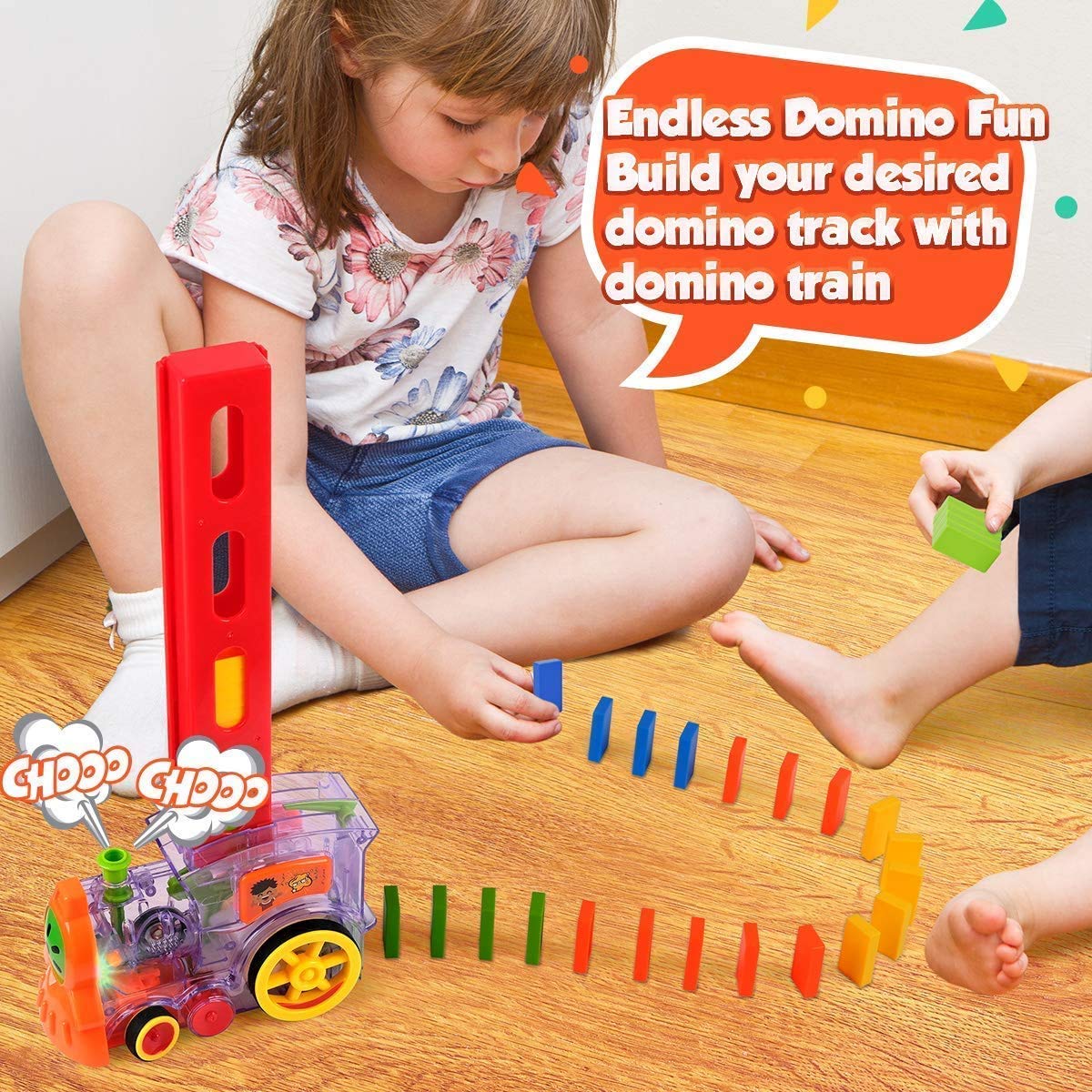 Kids Domino Train