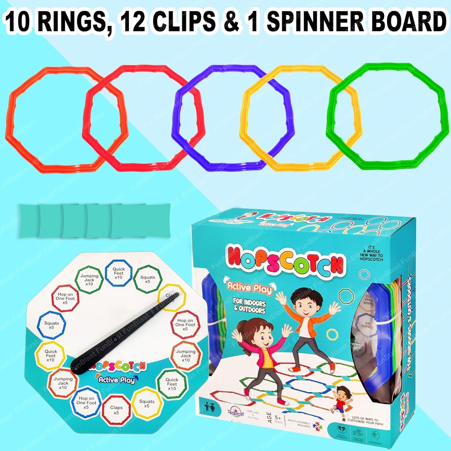 Hopscotch Game For Girls