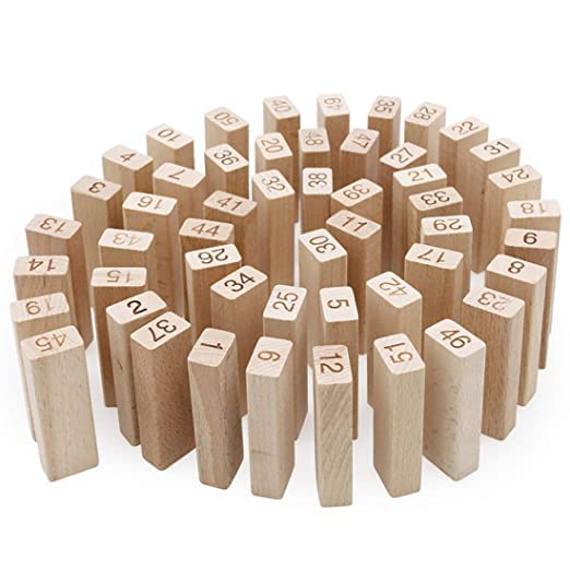 Jenga Stacking Tower Game For Kids And Adults