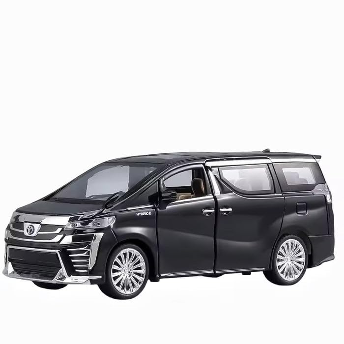 Metal car toyota vellfire,scale-1:24