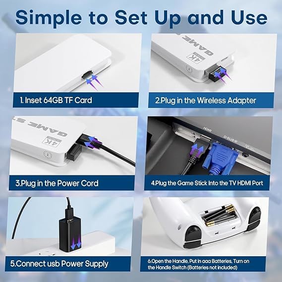Wireless video game for kids