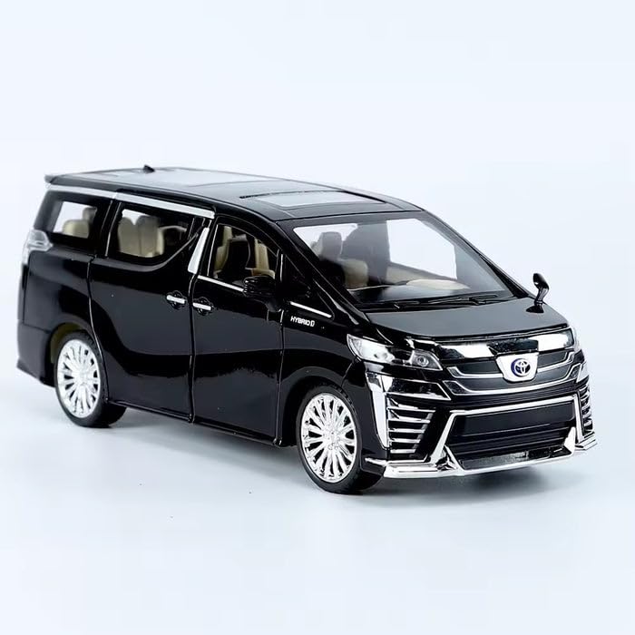 Metal car toyota vellfire,scale-1:24