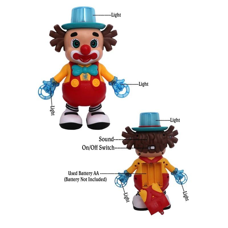 Musical Joker With Light And Sound