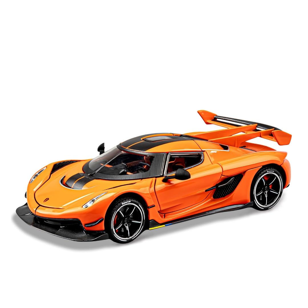 Metal car Koenigsegg jesko,scale-1:24