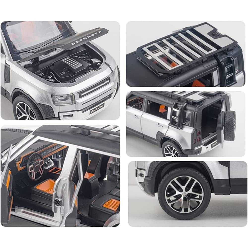 Defender Diecast Metal Body Car | Size Scale 1:24