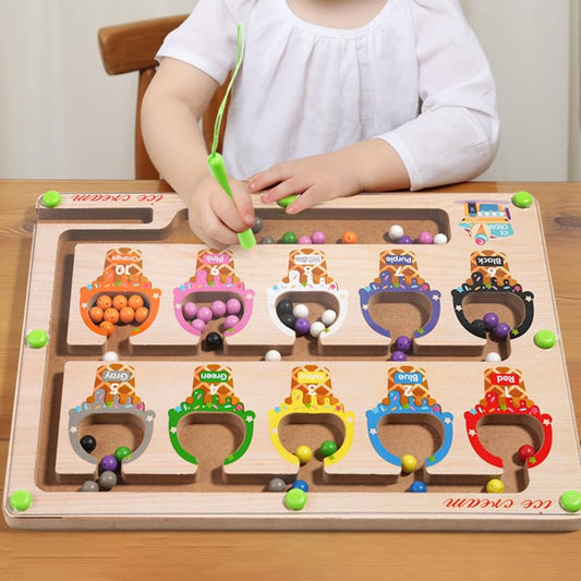 Magnetic Maze For Kids