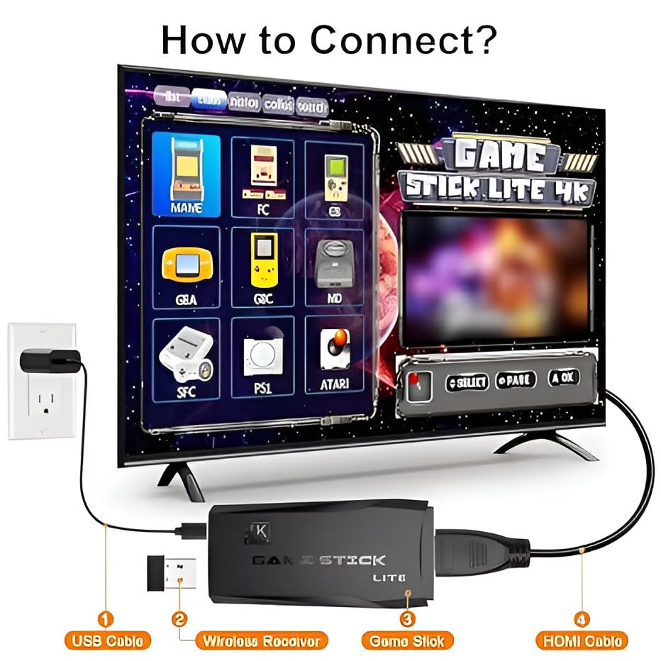 Wireless Video Game With Two Remotes