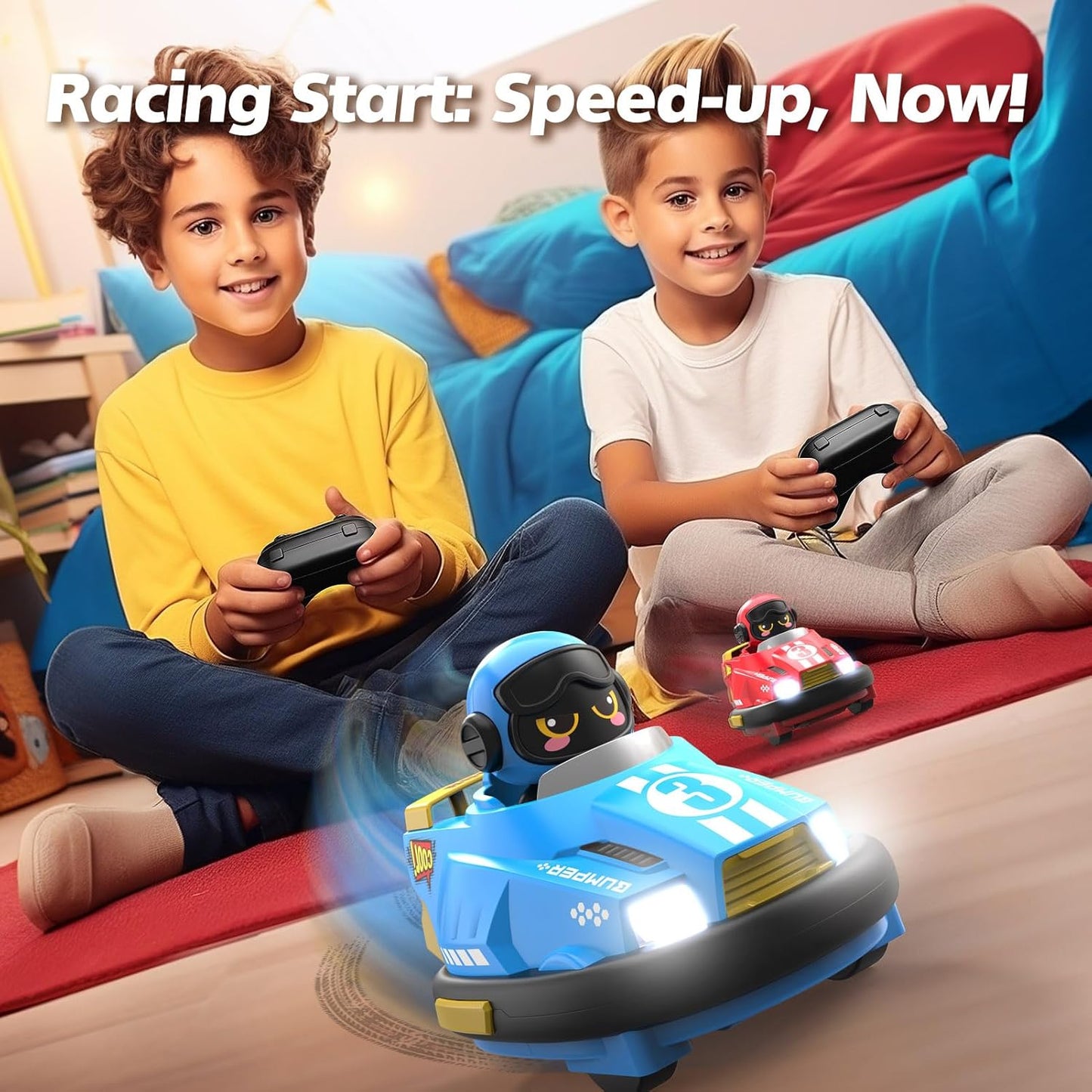 Remote Control Bumper Cars Perfect For Gifting