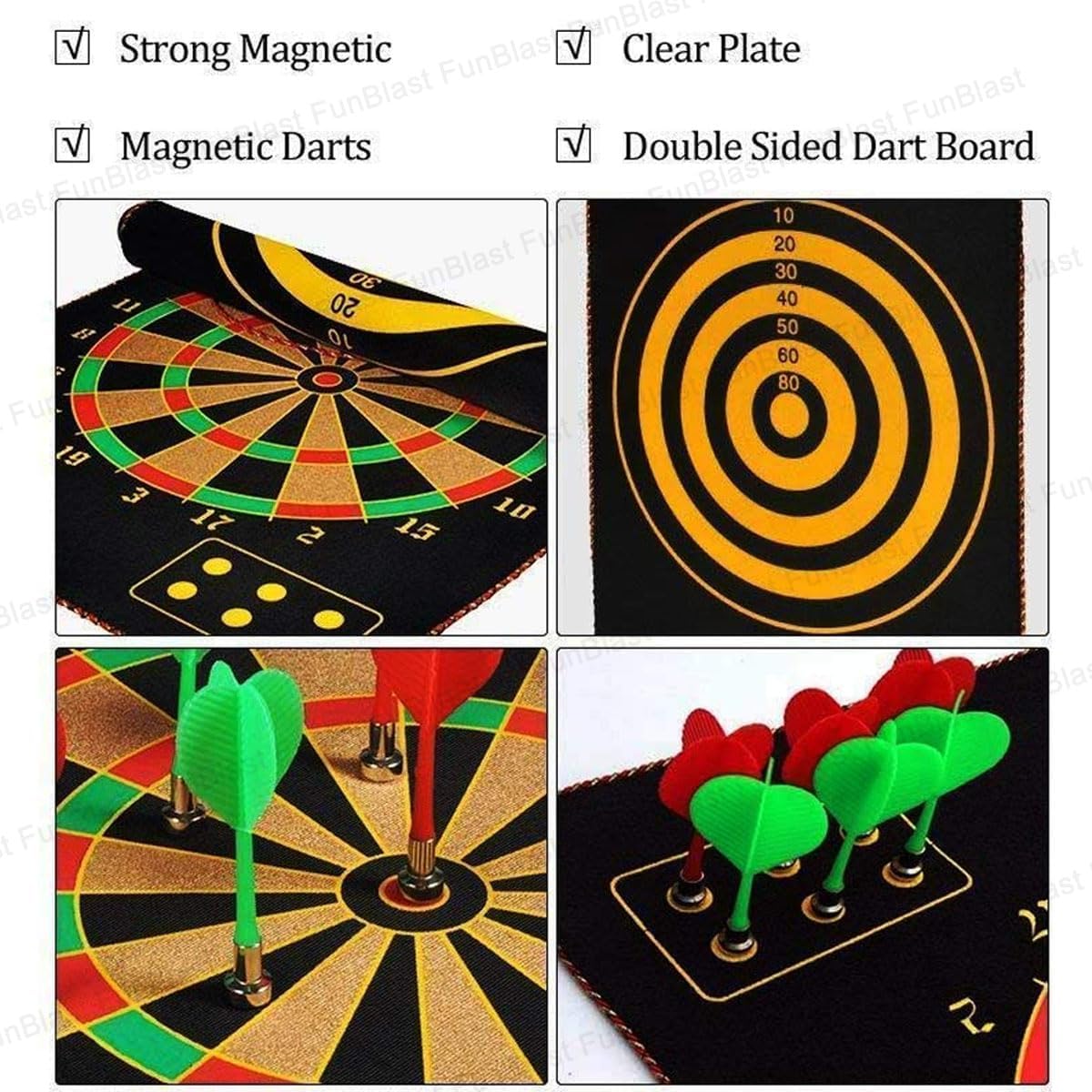 Magnetic Dartboard Game For Kids