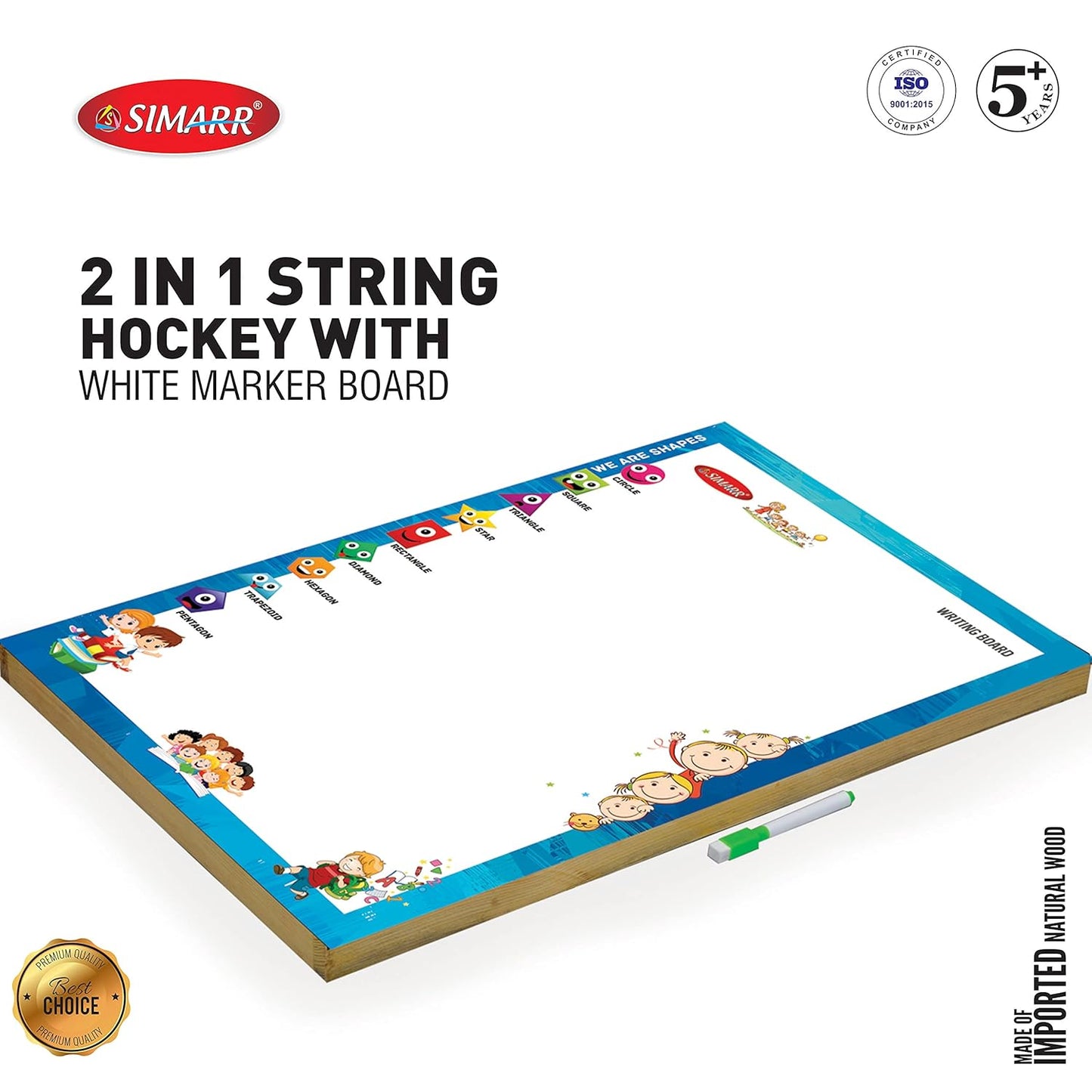String Hockey Game With White Marker Board