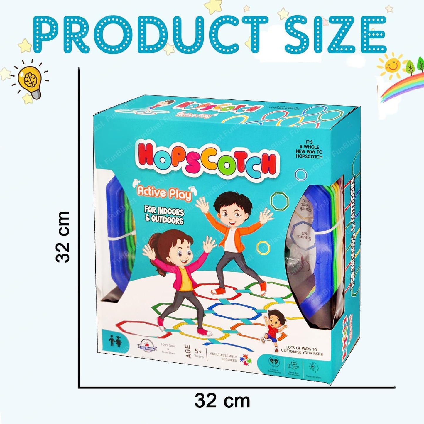 Hopscotch Game For Girls