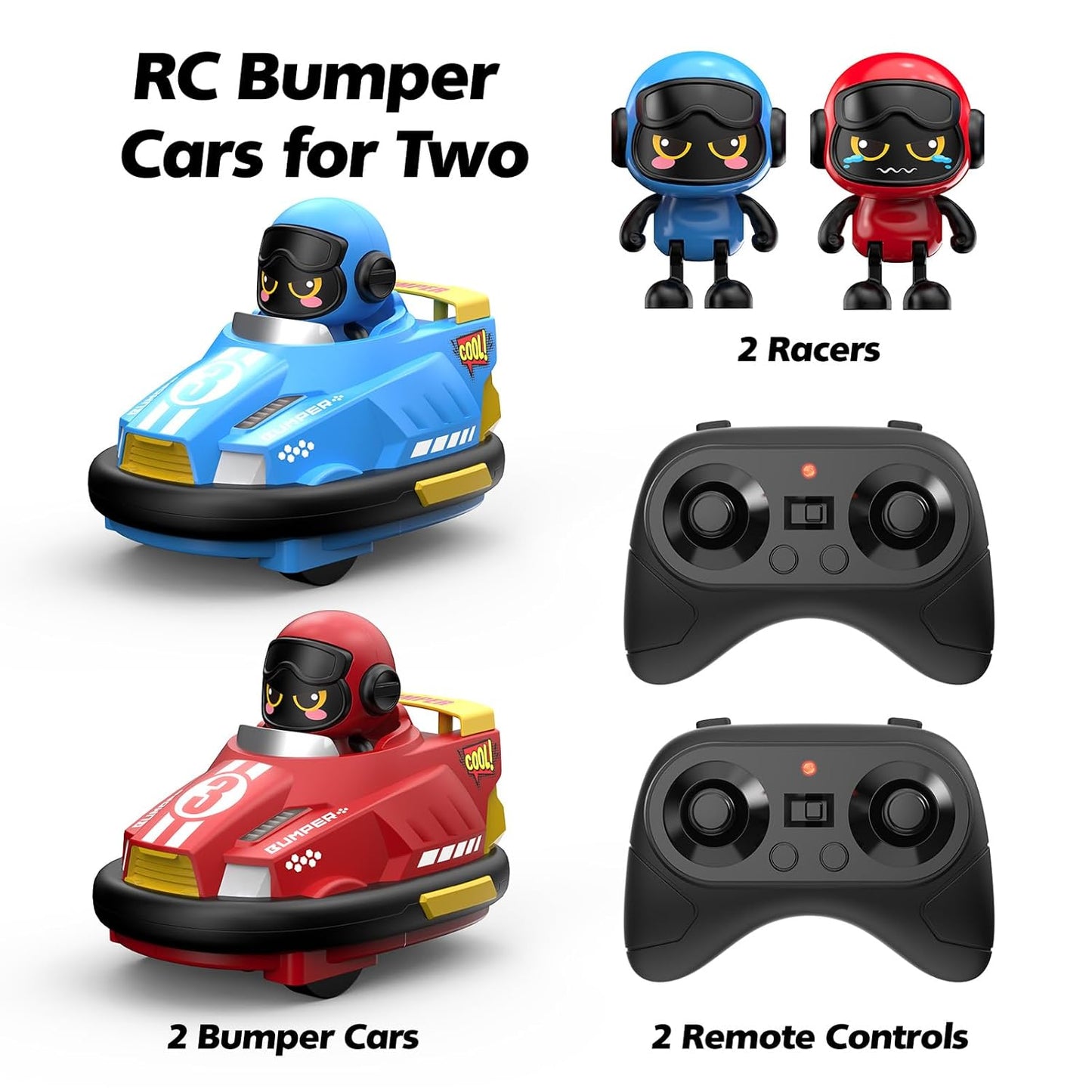Remote Control Bumper Cars Perfect For Gifting