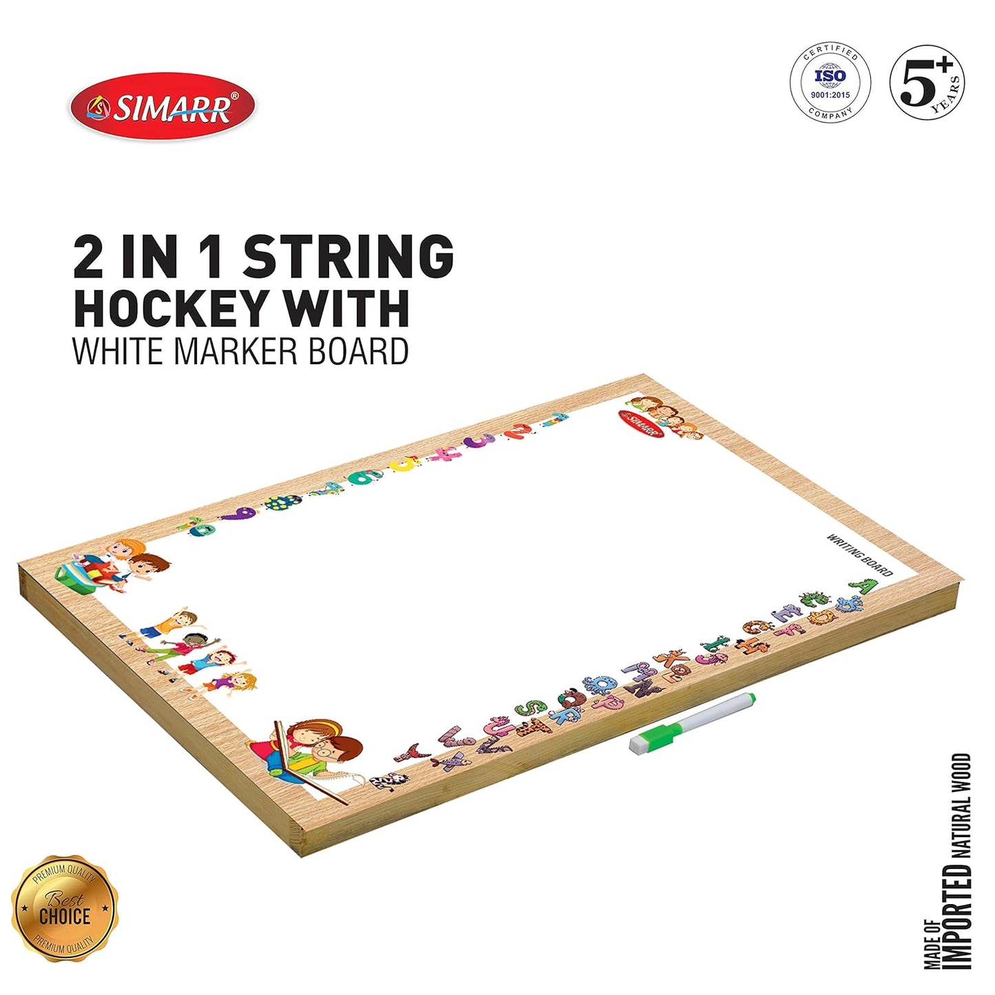 String Hockey Game With White Marker Board