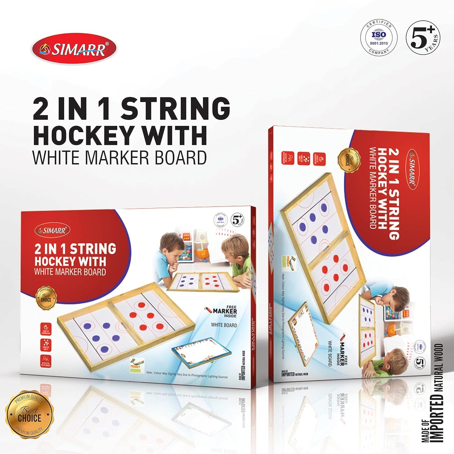 String Hockey Game With White Marker Board