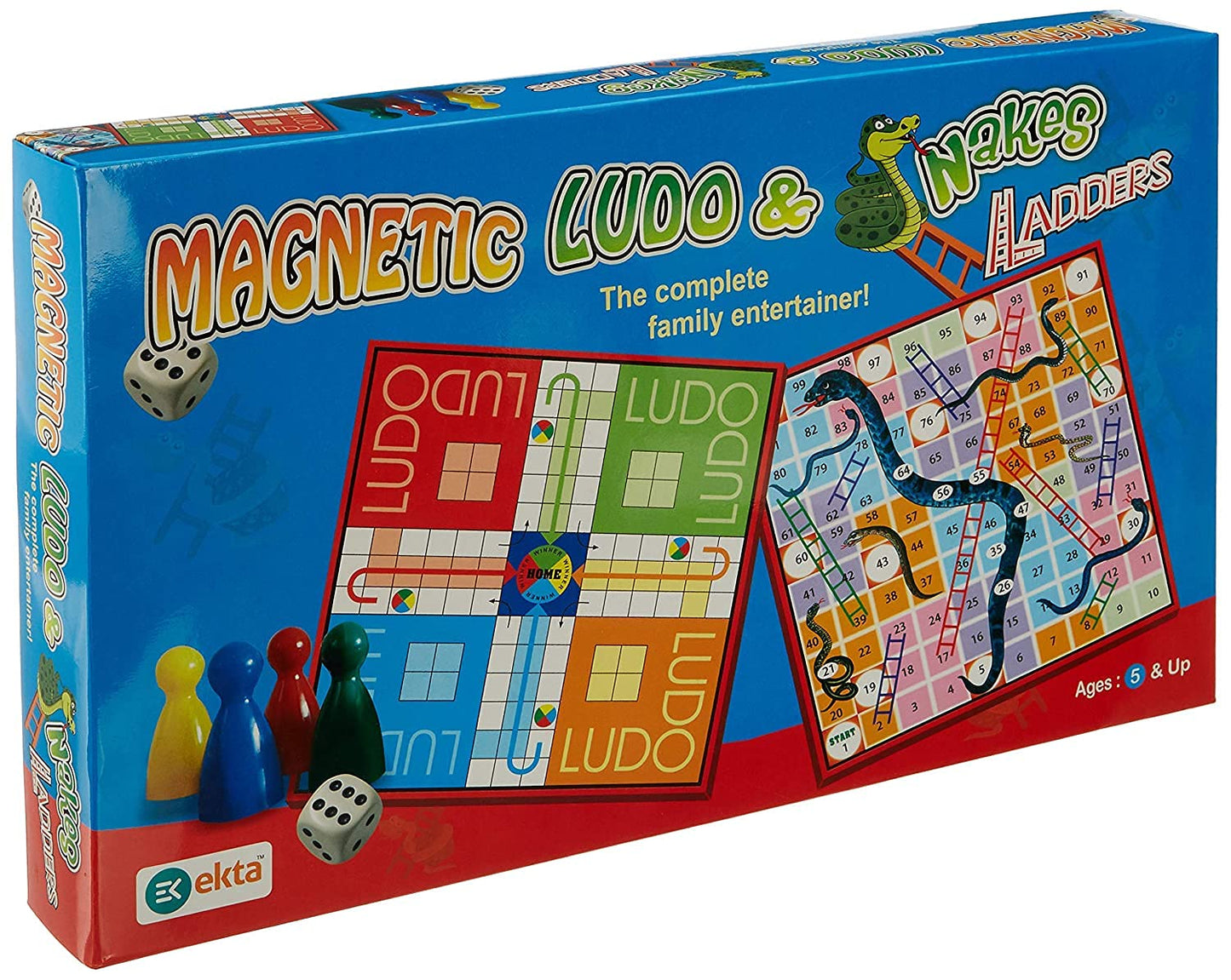 Magnetic Ludo And Snakes n Ladders