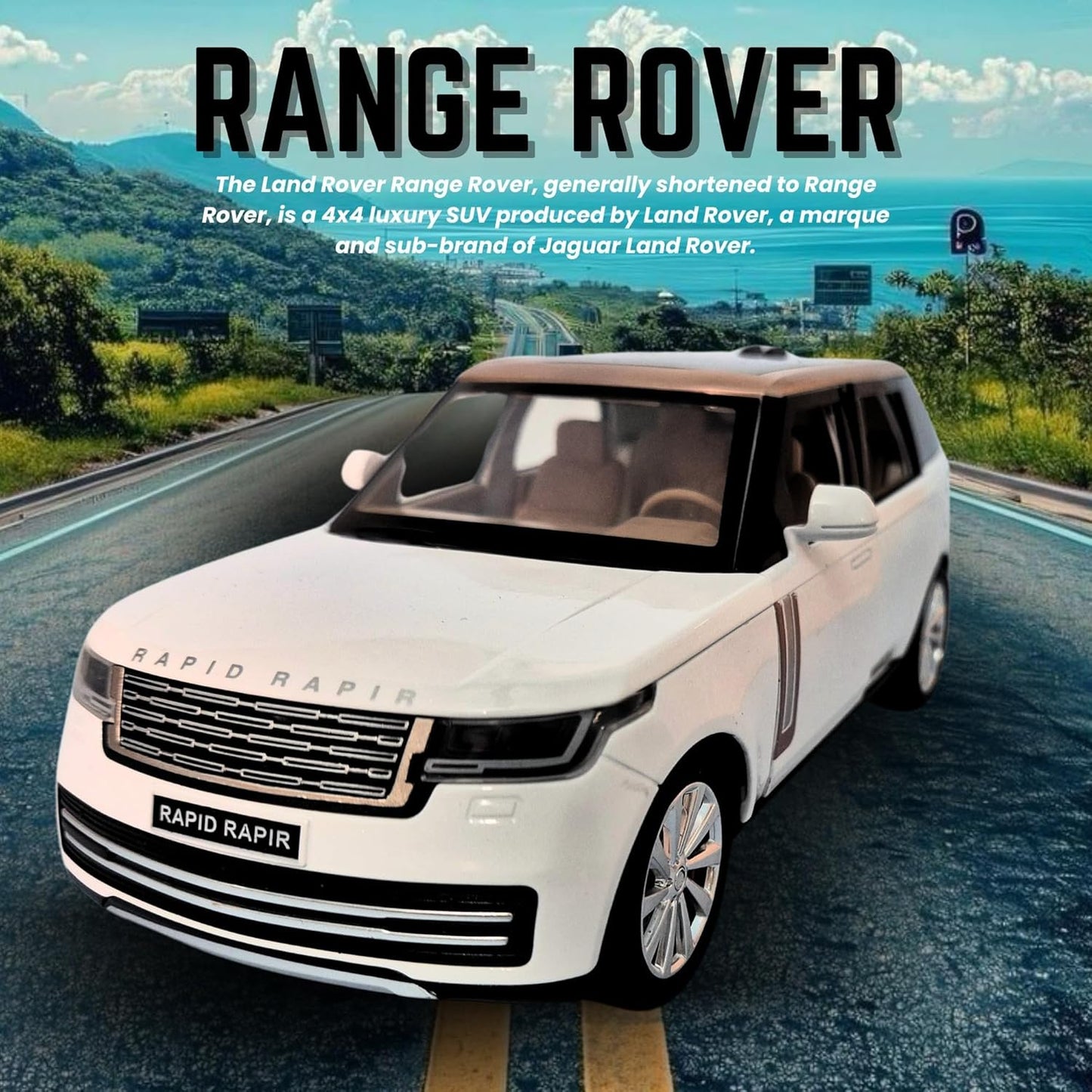 Range Rover Metal Car,Scale-1:24